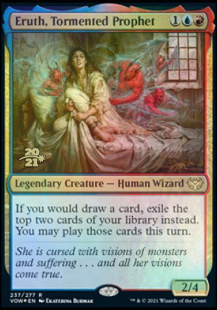 Eruth, Tormented Prophet [Innistrad: Crimson Vow Prerelease Promos] | Lots Moore NSW