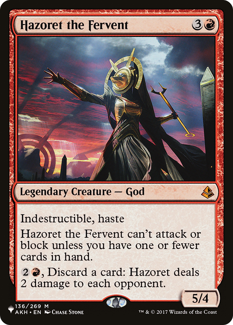 Hazoret the Fervent [The List] | Lots Moore NSW