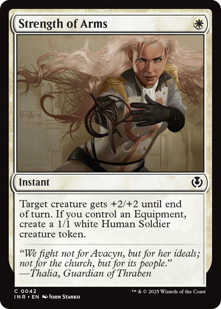 Strength of Arms [Innistrad Remastered] | Lots Moore NSW