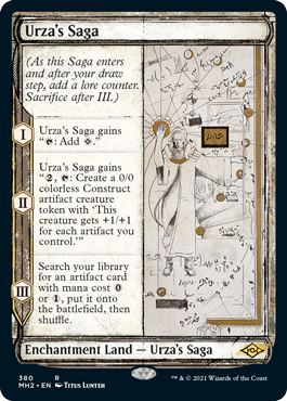Urza's Saga (Sketch) [Modern Horizons 2] | Lots Moore NSW