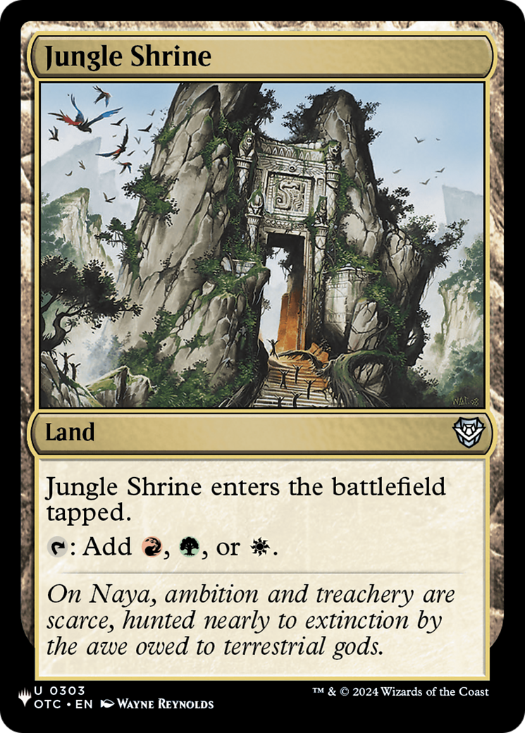 Jungle Shrine (OTC) [The List] | Lots Moore NSW