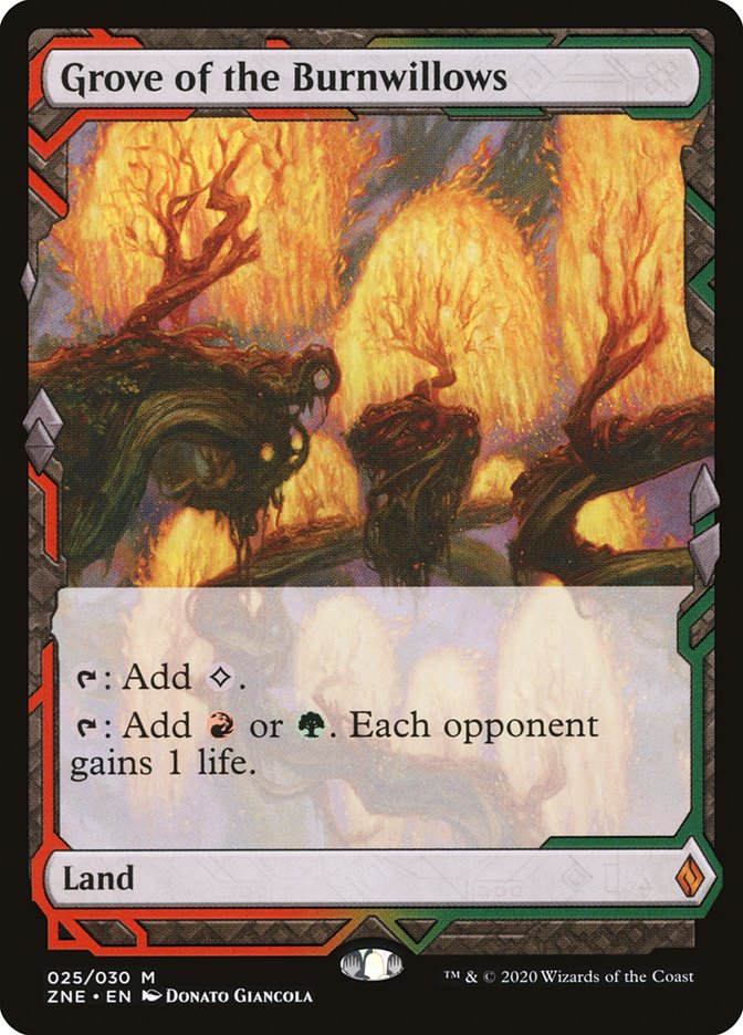Grove of the Burnwillows (Expeditions) [Zendikar Rising Expeditions] | Lots Moore NSW