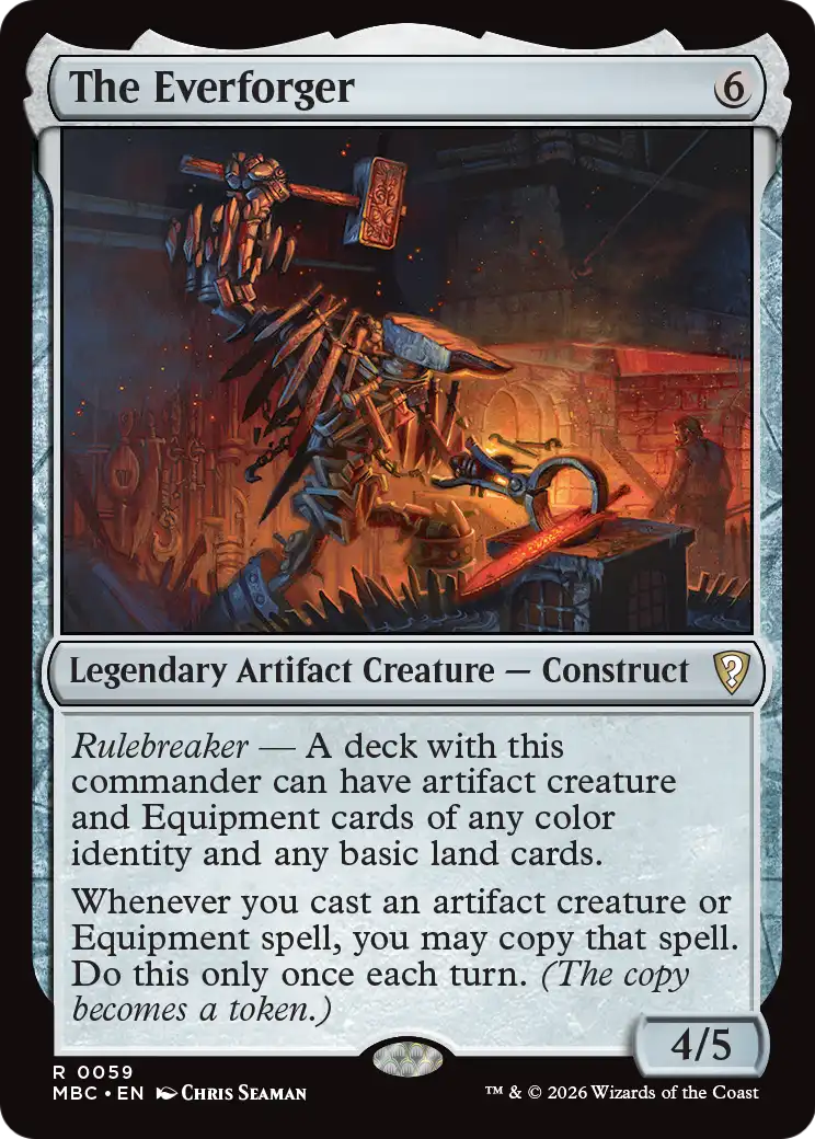 The Everforger [Mystery Booster: Commander Edition] | Lots Moore NSW