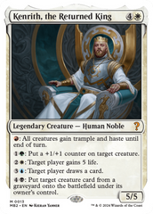 Kenrith, the Returned King (White Border) [Mystery Booster 2] | Lots Moore NSW