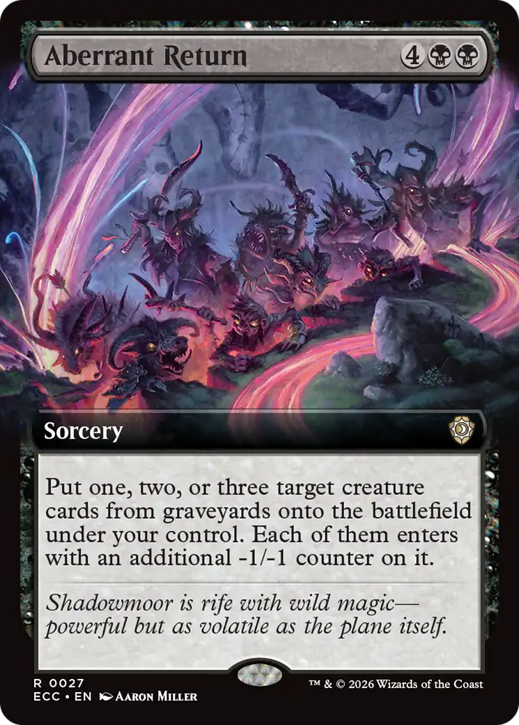 Aberrant Return (Extended Art) [Lorwyn Eclipsed Commander] | Lots Moore NSW