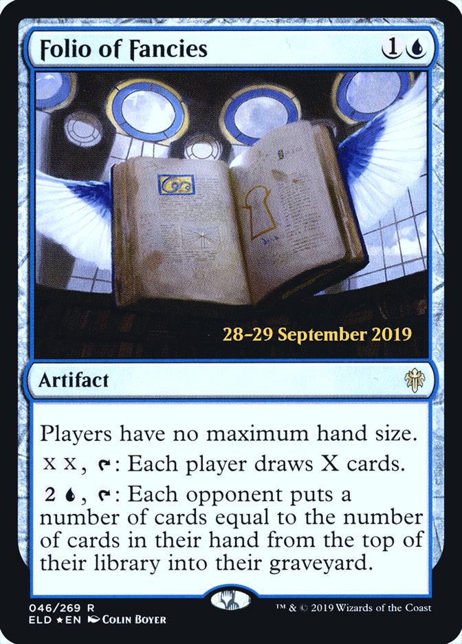 Folio of Fancies [Throne of Eldraine Prerelease Promos] | Lots Moore NSW