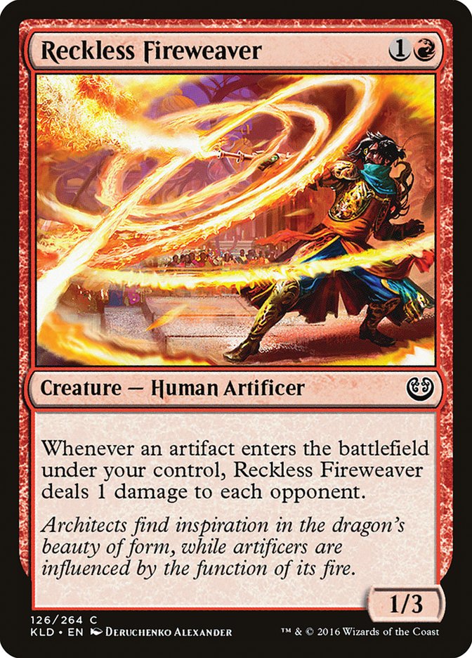 Reckless Fireweaver [Kaladesh] | Lots Moore NSW