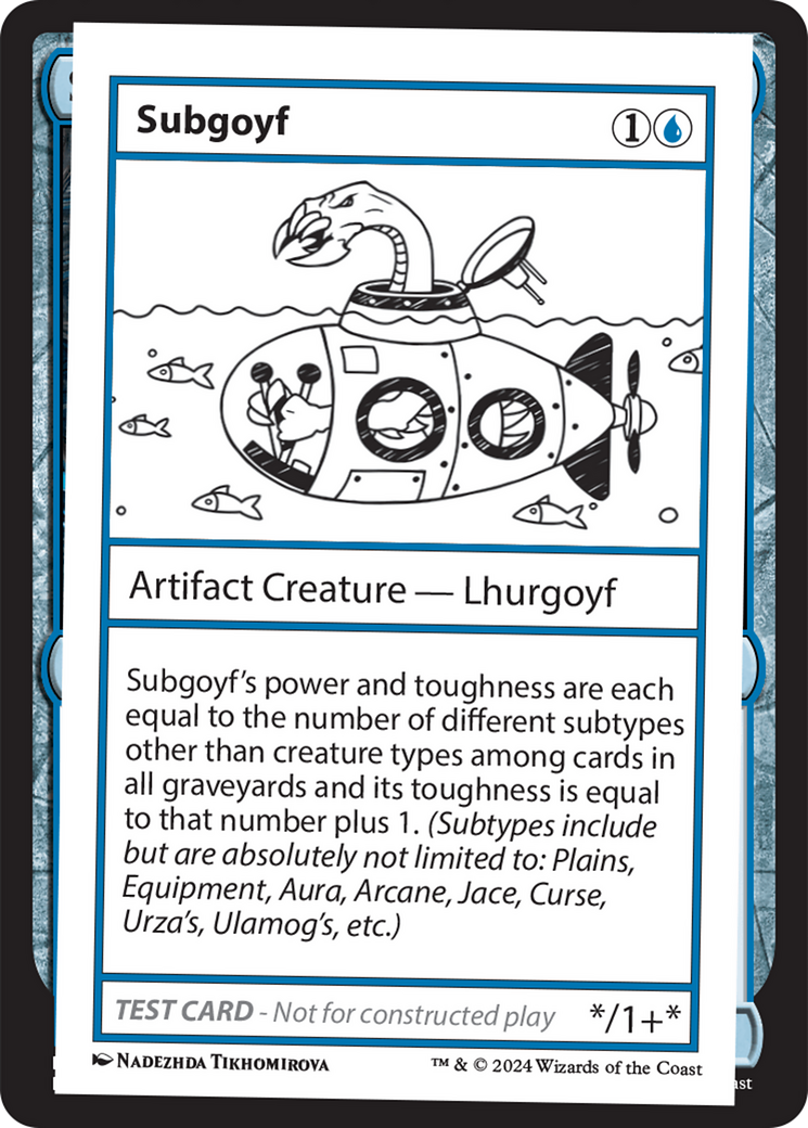 Subgoyf [Mystery Booster 2 Playtest Cards] | Lots Moore NSW