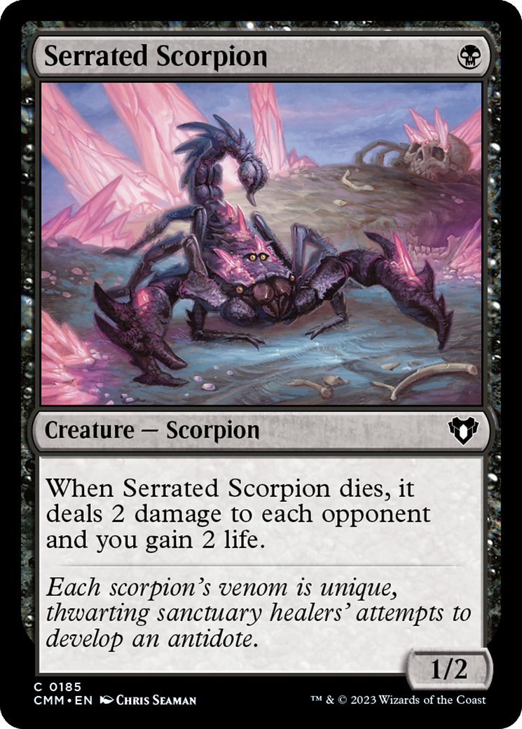 Serrated Scorpion [Commander Masters] | Lots Moore NSW