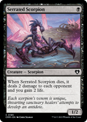 Serrated Scorpion [Commander Masters] | Lots Moore NSW