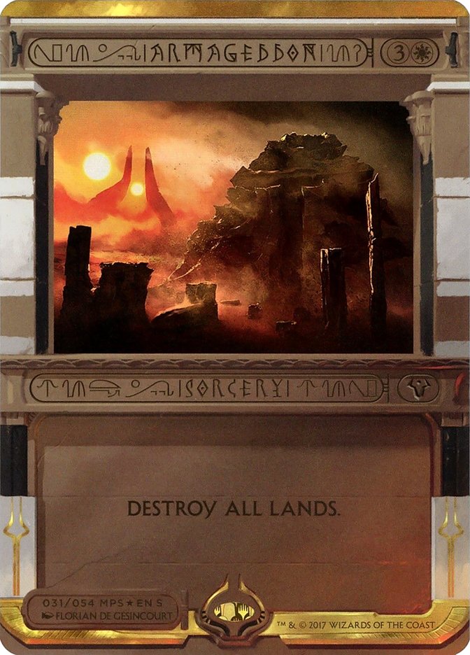 Armageddon (Invocation) [Amonkhet Invocations] | Lots Moore NSW