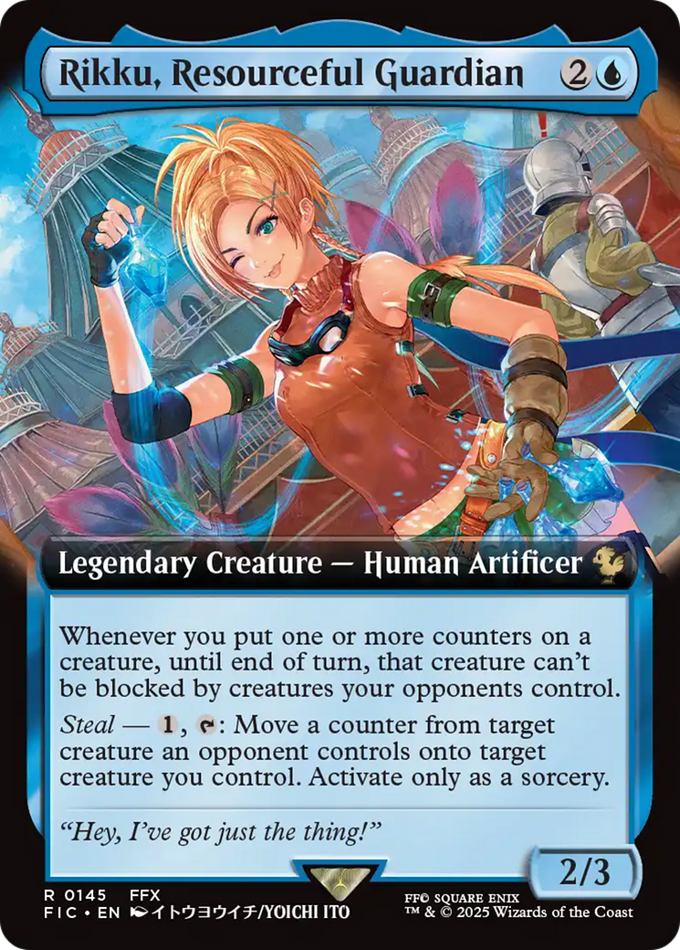 Rikku, Resourceful Guardian (Extended Art) [FINAL FANTASY Commander] | Lots Moore NSW