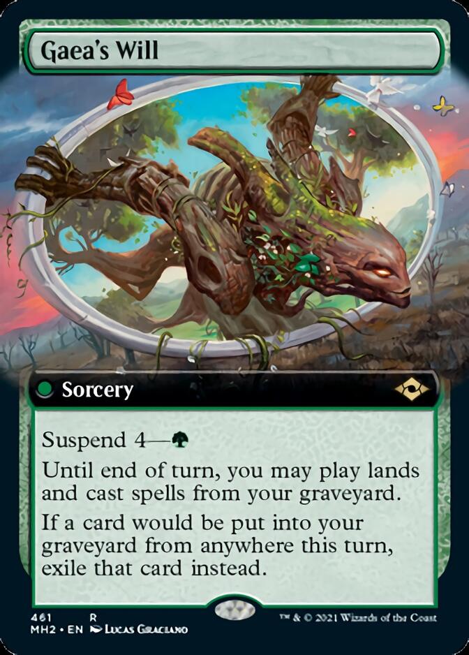 Gaea's Will (Extended Art) [Modern Horizons 2] | Lots Moore NSW