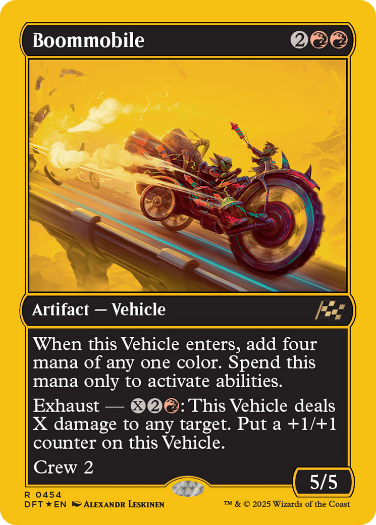 Boommobile (First-Place Foil) [Aetherdrift] | Lots Moore NSW