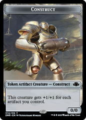 Insect // Construct Double-Sided Token [Dominaria Remastered Tokens] | Lots Moore NSW