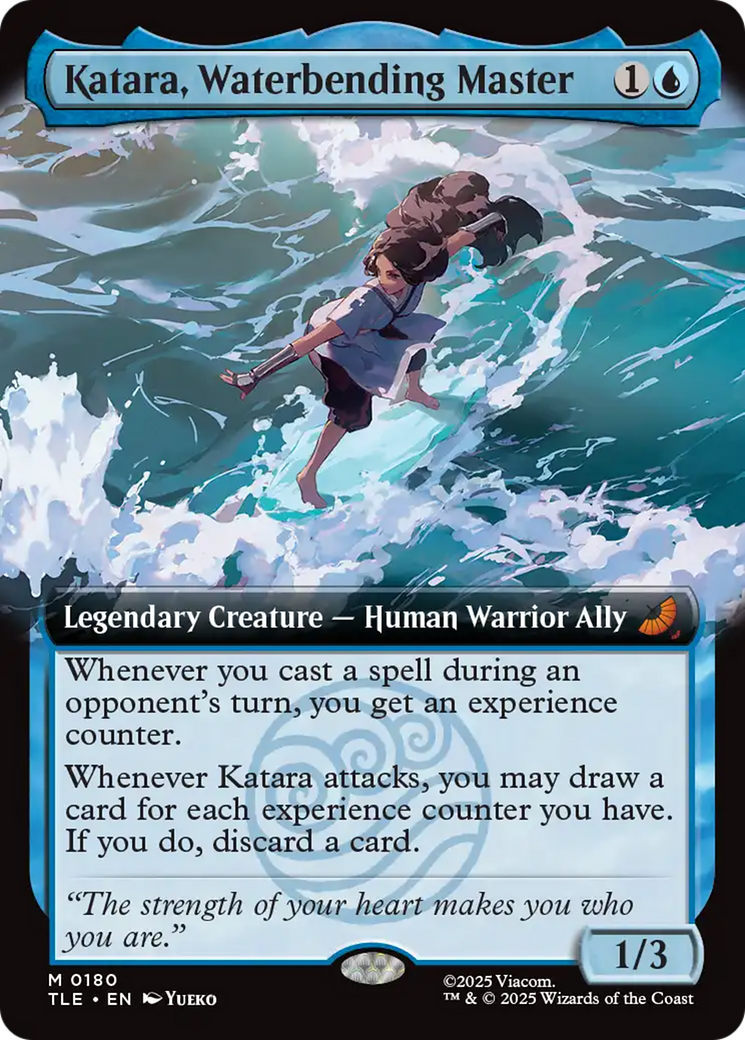 Katara, Waterbending Master (Extended Art) [Avatar: The Last Airbender: Eternal-Legal] | Lots Moore NSW