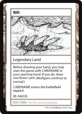 Rift (2021 Edition) [Mystery Booster Playtest Cards] | Lots Moore NSW