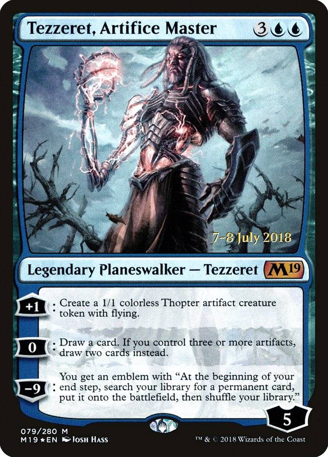 Tezzeret, Artifice Master [Core Set 2019 Prerelease Promos] | Lots Moore NSW
