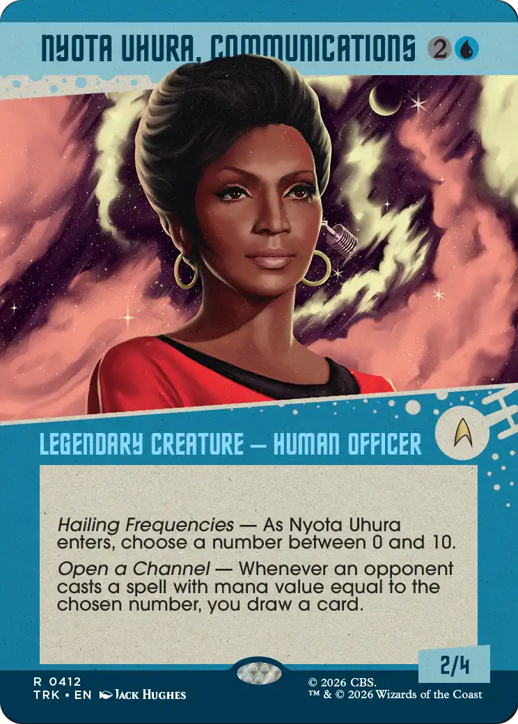 Nyota Uhura, Communications (Showcase) [Star Trek] | Lots Moore NSW