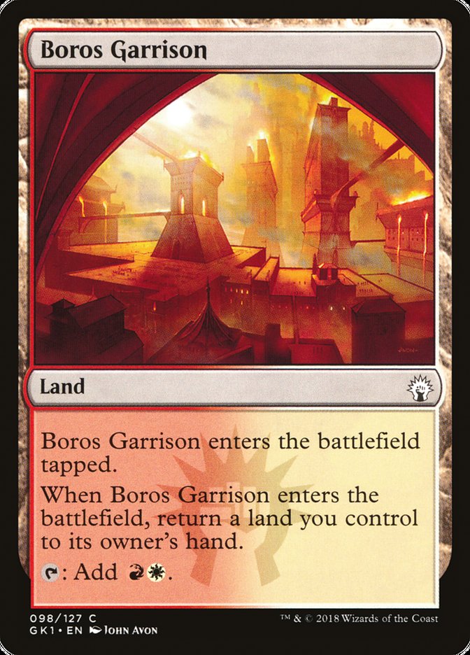Boros Garrison [Guilds of Ravnica Guild Kit] | Lots Moore NSW