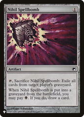 Nihil Spellbomb [The List] | Lots Moore NSW