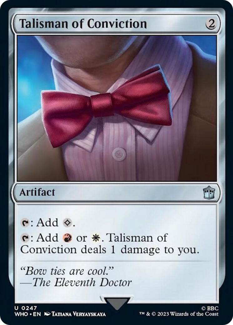 Talisman of Conviction [Doctor Who] | Lots Moore NSW