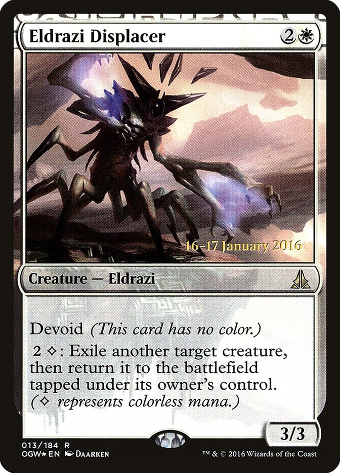 Eldrazi Displacer [Oath of the Gatewatch Prerelease Promos] | Lots Moore NSW