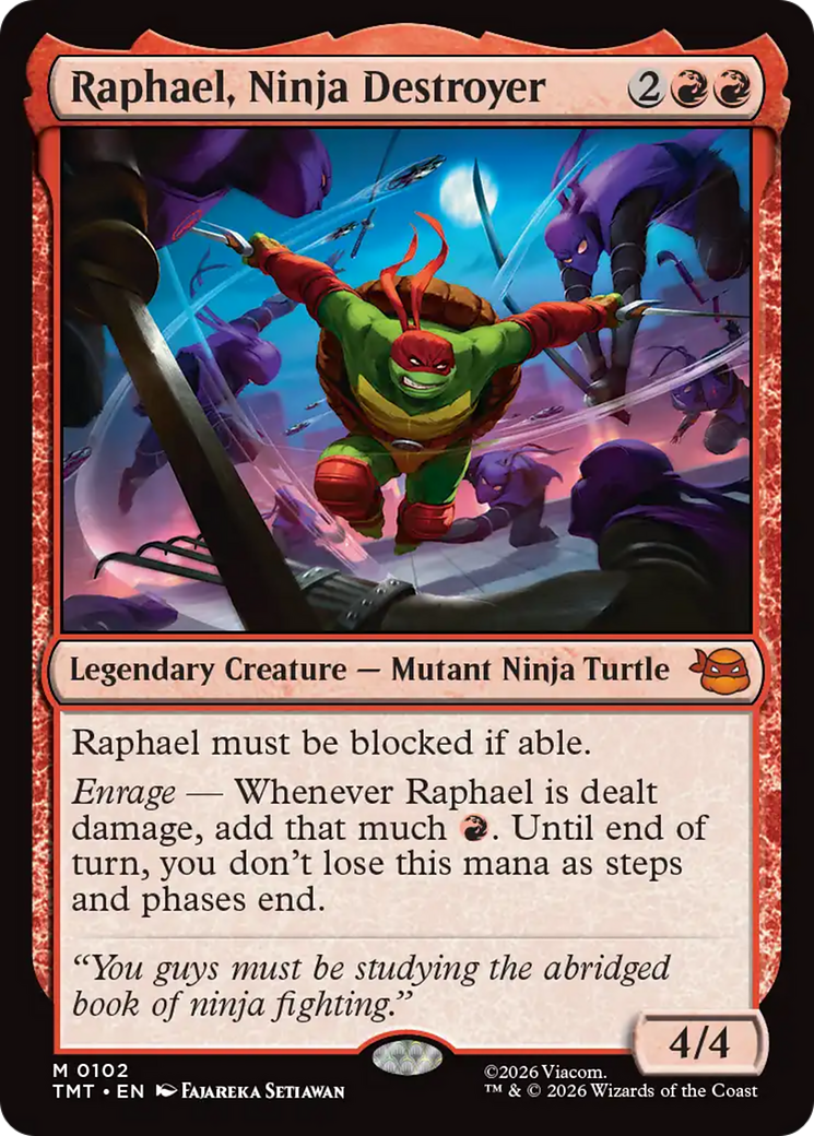 Raphael, Ninja Destroyer [Teenage Mutant Ninja Turtles] | Lots Moore NSW