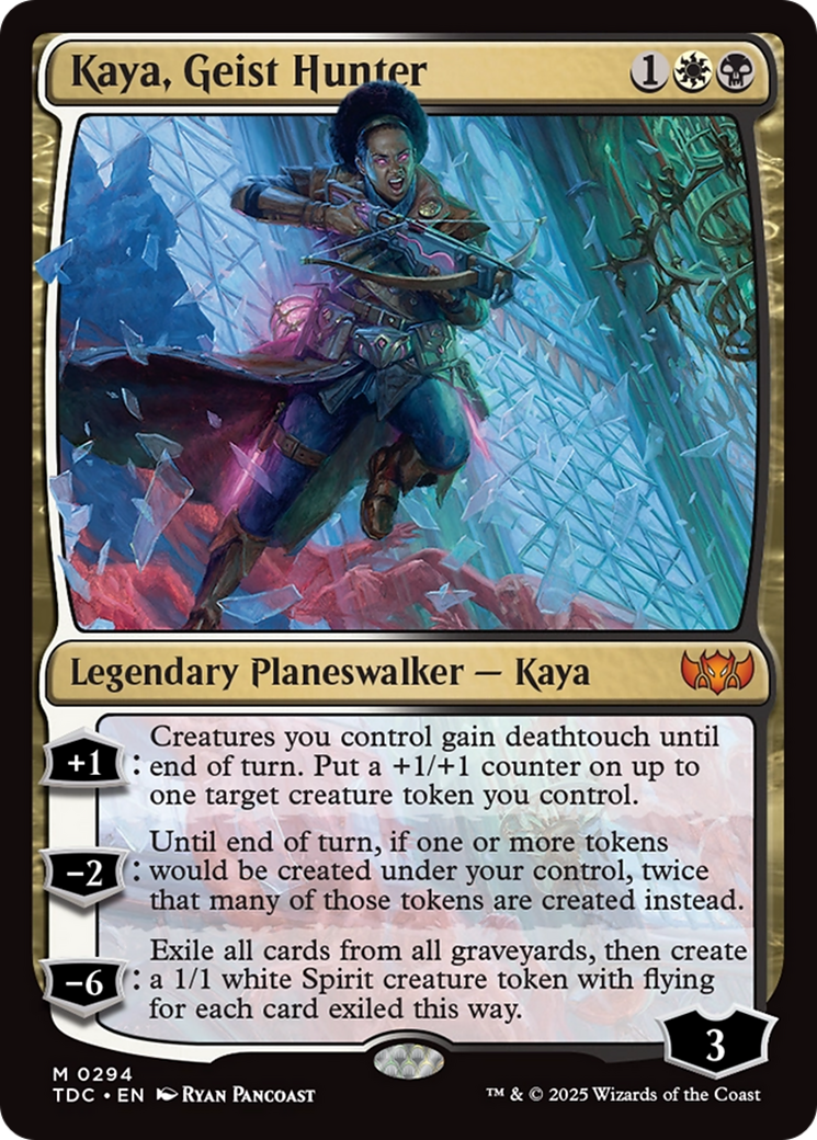 Kaya, Geist Hunter [Tarkir: Dragonstorm Commander] | Lots Moore NSW