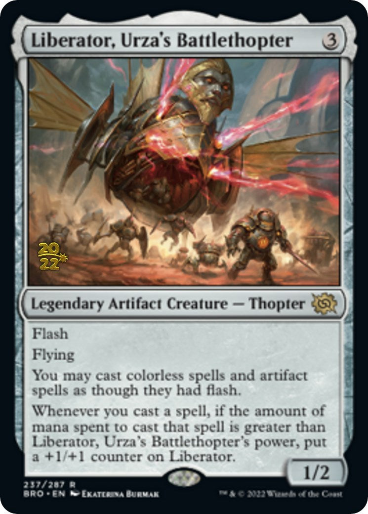 Liberator, Urza's Battlethopter [The Brothers' War Prerelease Promos] | Lots Moore NSW