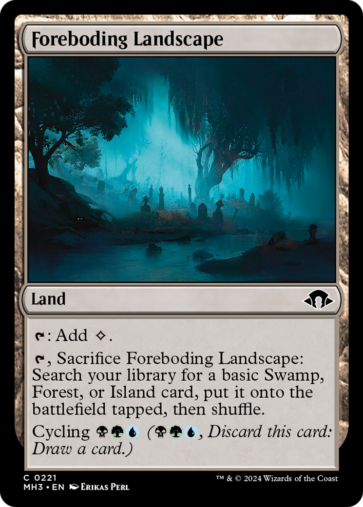 Foreboding Landscape [Modern Horizons 3] | Lots Moore NSW