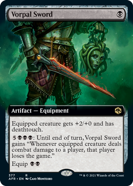Vorpal Sword (Extended Art) [Dungeons & Dragons: Adventures in the Forgotten Realms] | Lots Moore NSW