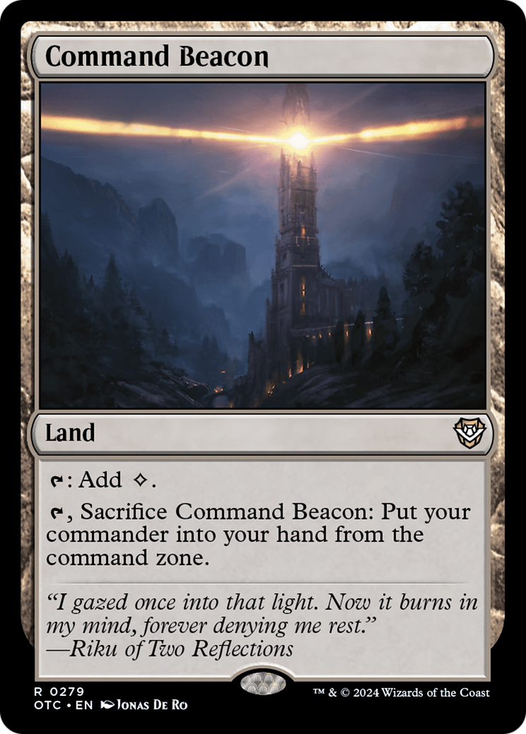 Command Beacon [Outlaws of Thunder Junction Commander] | Lots Moore NSW