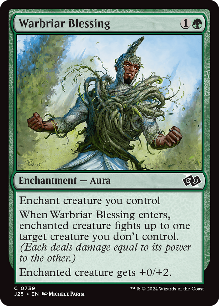 Warbriar Blessing [Foundations Jumpstart] | Lots Moore NSW