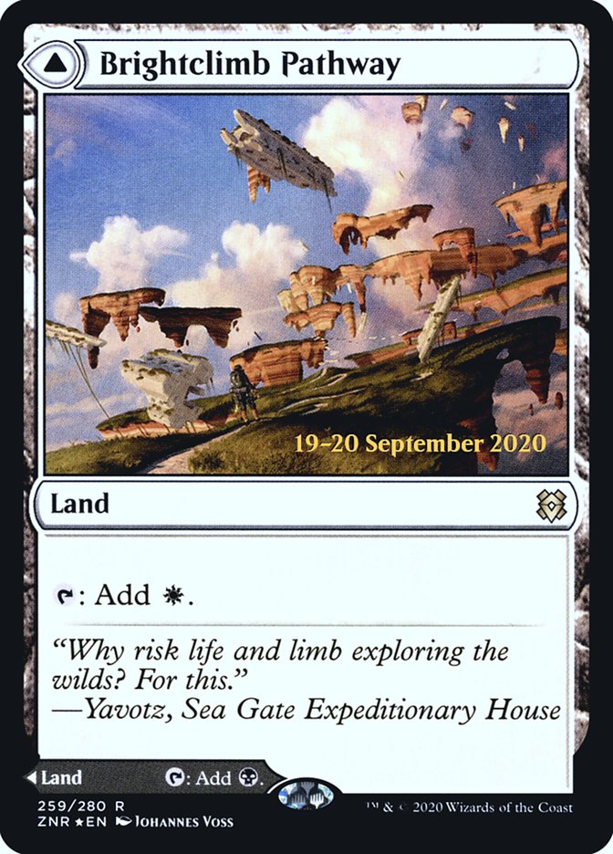 Brightclimb Pathway // Grimclimb Pathway [Zendikar Rising Prerelease Promos] | Lots Moore NSW