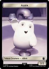 Alien // Mark of the Rani Double-Sided Token [Doctor Who Tokens] | Lots Moore NSW