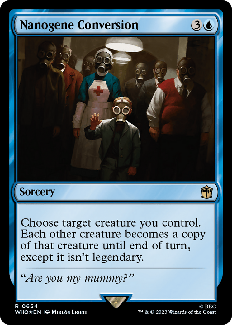 Nanogene Conversion (Surge Foil) [Doctor Who] | Lots Moore NSW