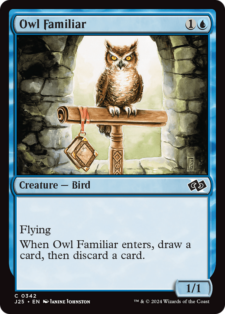 Owl Familiar [Foundations Jumpstart] | Lots Moore NSW