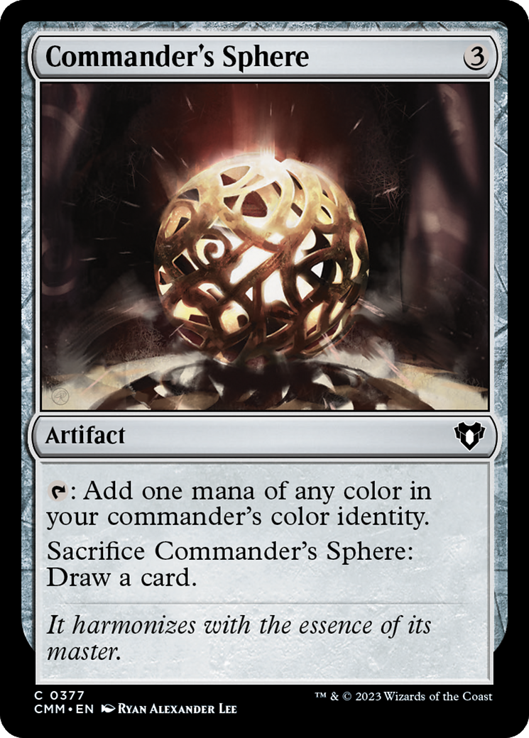 Commander's Sphere [Commander Masters] | Lots Moore NSW