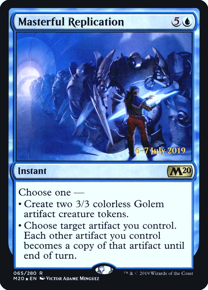 Masterful Replication [Core Set 2020 Prerelease Promos] | Lots Moore NSW