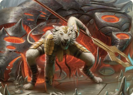 Sunspear Shikari Art Card [Commander Masters Art Series] | Lots Moore NSW