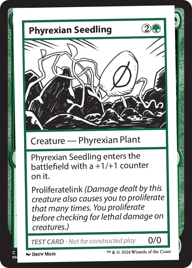Phyrexian Seedling [Mystery Booster 2 Playtest Cards] | Lots Moore NSW