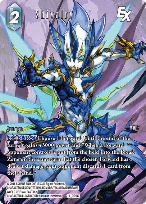 Shivalry EX (Full Art) [Opus XIV: Crystal Abyss] | Lots Moore NSW