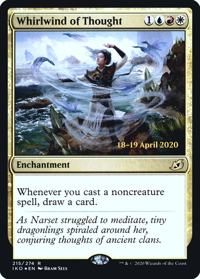 Whirlwind of Thought [Ikoria: Lair of Behemoths Prerelease Promos] | Lots Moore NSW