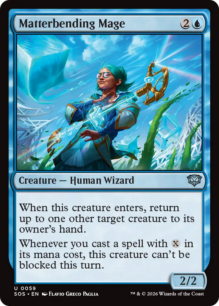 Matterbending Mage [Secrets of Strixhaven] | Lots Moore NSW