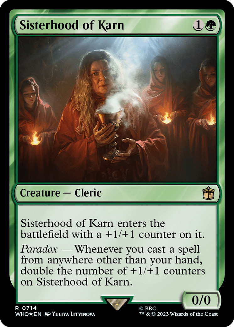 Sisterhood of Karn (Surge Foil) [Doctor Who] | Lots Moore NSW