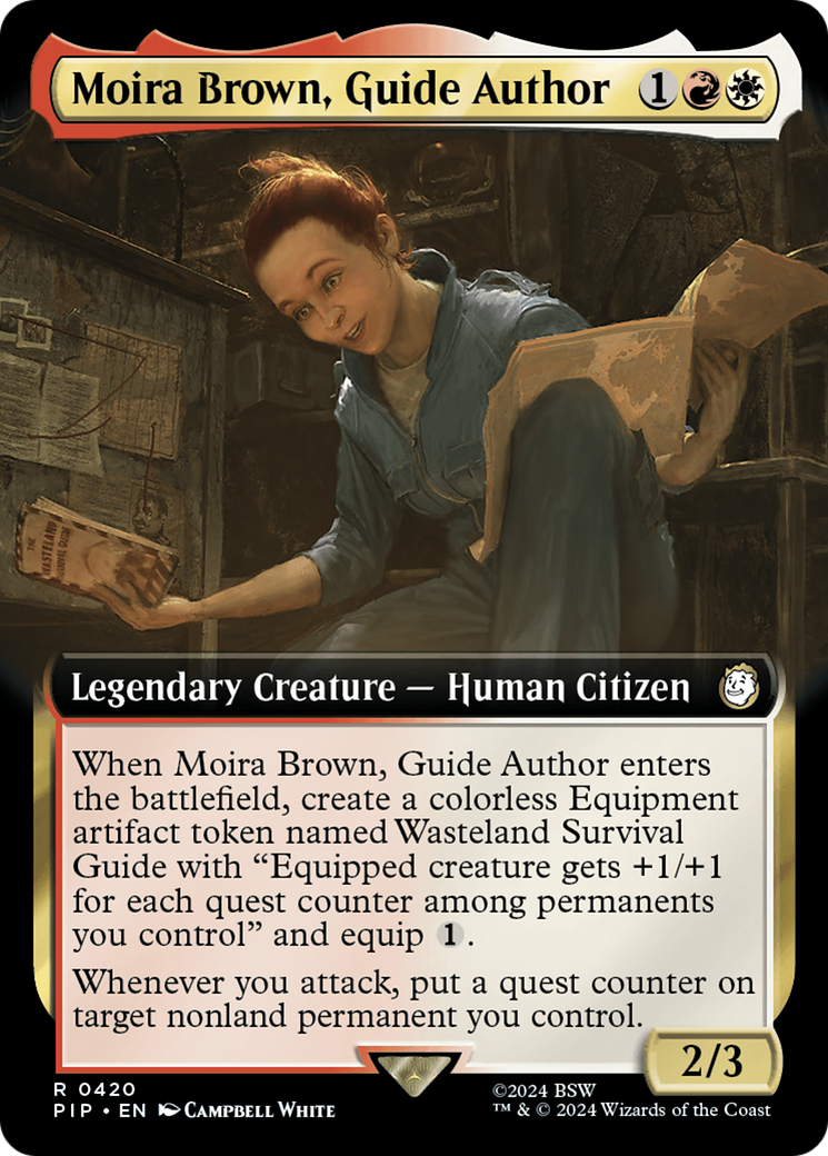 Moira Brown, Guide Author (Extended Art) [Fallout] | Lots Moore NSW