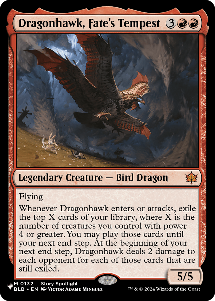Dragonhawk, Fate's Tempest [The List] | Lots Moore NSW