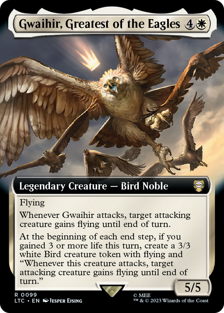 Gwaihir, Greatest of the Eagles (Extended Art) [The Lord of the Rings: Tales of Middle-Earth Commander] | Lots Moore NSW