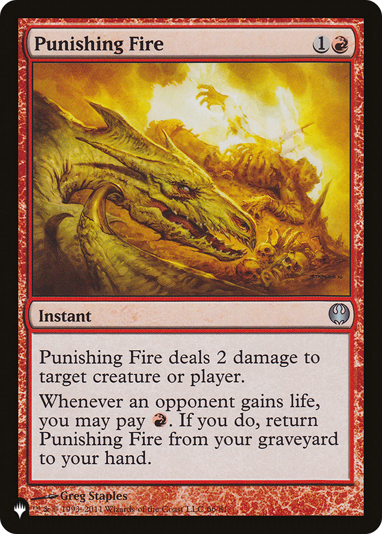 Punishing Fire [The List] | Lots Moore NSW